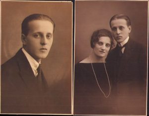 Lot de 2 poze familia Dessescu, 1923