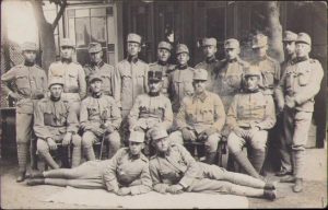 Voluntarul pe timp de 1 an Coriolan Feier din Regimentul 64 Infanterie Ritter von Auffenberg din Târgu Mureș