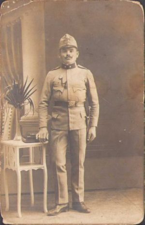Caporal austro-ungar cu Sappeur- und Pionierauszeichnung, 1914, Trebinje, Bosnia-Herțegovina
