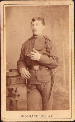 Militar austro-ungar, k.u.k. 35 Infanterie Regiment, studio Kotschanderle & Ott, Pilsen