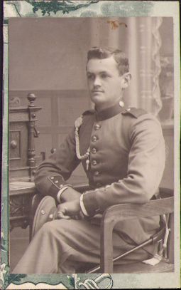 Soldat german șnur de specialist, din Regimentul 20