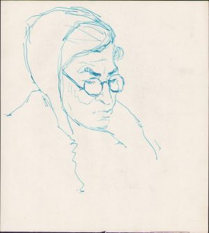Schiță de Dimitrie "Puiu" Eitel, nesemnată