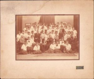 Eleve și profesori, studio Fischer, Sibiu
