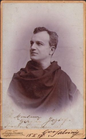 Cleric catolic, 1897, studio Nagy Ferencz, Pecs