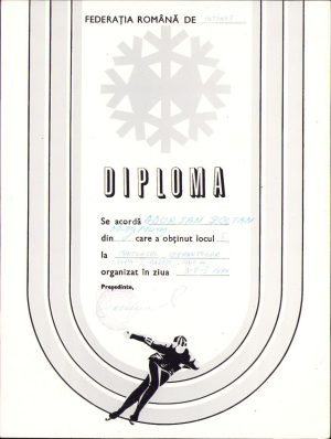 Diplomă sportivă, 1974, România