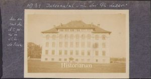 Internatul Liceului Gheorge Lazăr din Sibiu, 1931