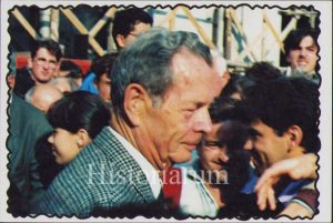 Regele Mihai în vizita din România din anul 1992