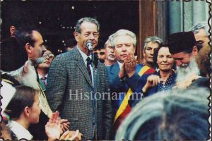 Regele Mihai și Regina Ana în vizita din România din anul 1992