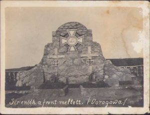 Sir emlék a front mellett, Dorogowa, Primul Război Mondial