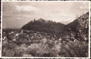 Cetatea și localitatea Cisnădioara
