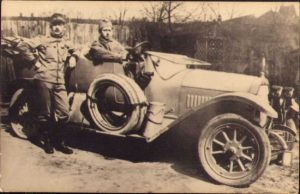 Militari austro-ungari cu automobil, Primul Război Mondial