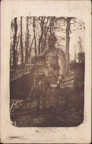 Militar austro-ungar cu echipament complet, Primul Război Mondial