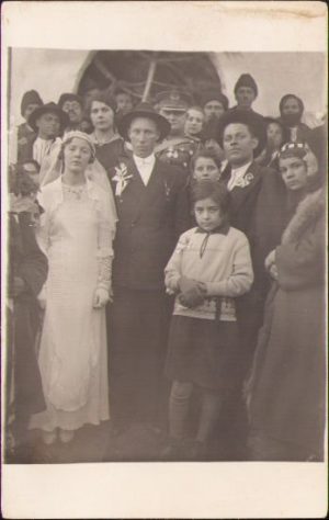 Nuntă la țară, România interbelică