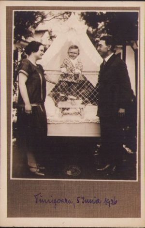 Fotografie de familie, Timișoara, 1926