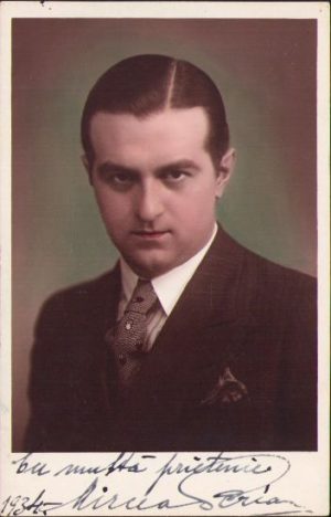 Fotografie colorizată dedicată farmacistului Gusti Knoblauch