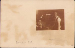 Fete cu gramofon, Brad, județul Hunedoara, 1921