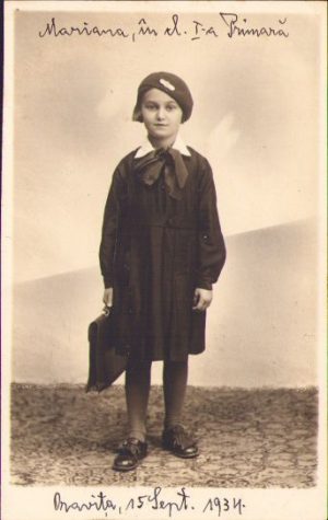 Elevă, Oravița, 1934