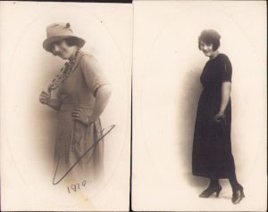 Lot de 2 poze, 1920, studio Royal, București