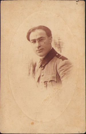 Sublocotenent Mancaș, 1919, Chișinău, Basarabia