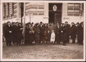 Teodor Neș, veterani de război români și Asociația Profesorilor Secundari din România, secția Oradea, la Oradea, anii 1930