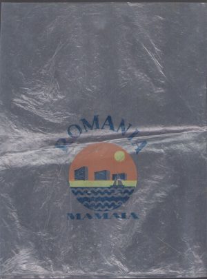 Pungă din plastic cu reclamă Mamaia, perioada comunistă