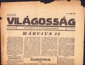 Világosság, 61/1945, Cluj