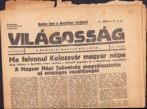 Világosság, 112/1945, Cluj