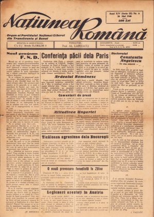 Națiunea Română, 6/1946, Cluj, PNL