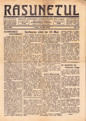 Răsunetul, 19/1943, Lugoj