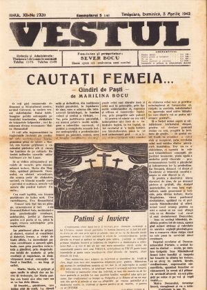 Vestul, 2739/1942, Timișoara