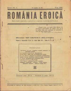 România Eroică, 4/1937, Cluj