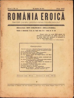 România Eroică, 3/1937, Cluj