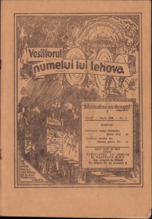 Vestitorul numelui lui Iehova, 3/1936