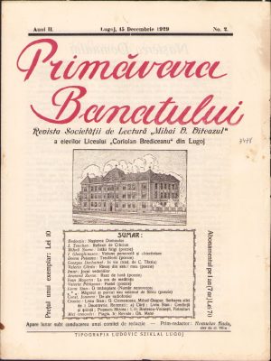Primăvara Banatului, 2/1929, Lugoj