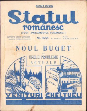 Statul românesc, număr special, 1941