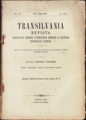 Transilvania, IV/1910