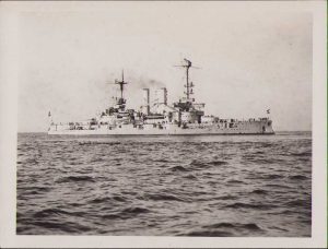 German Kriegsmarine battleship, ca WW2 period
