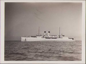 German "Schwerin" ship, ca interwar period