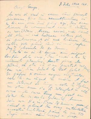 Scrisoarea judecătorului Savin Furnică, martor ocular la evacuarea orașului Tighina în urma raptului teritorial sovietic din vara anului 1940