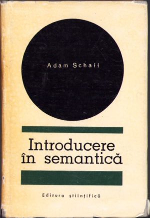 Introducere în semantică de Adam Schaff, 1966
