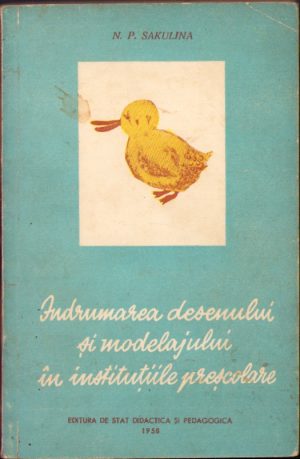 Îndrumarea desenului și modelajului în instituțiile preșcolare, 1958