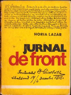 Horia Lazăr. Jurnal de front, 1980