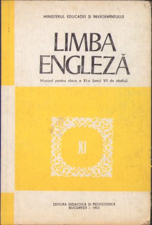 Limba engleză Manual pentru clasa a XI-a, 1988
