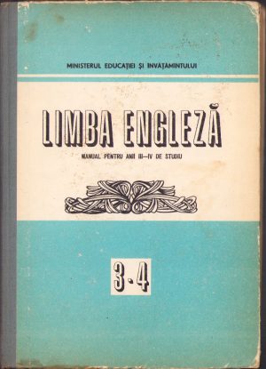 Limba engleză Manual pentru anii III-IV de studiu, 1988