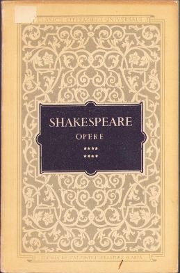 Shakespeare, Opere, volumul VIII, 1960