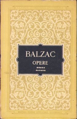 Balzac, Opere, volumul XI, 1964