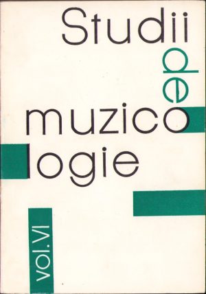 Studii de muzicologie, VI/1970