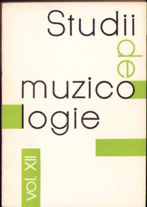 Studii de muzicologie, XII/1976
