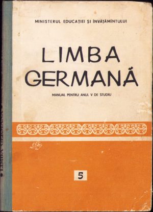 Limba germană. Manual pentru anul V de studiu, 1988