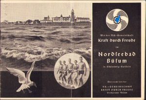 Mit der NS-Gemeinschaft Kraft durch Freude im Norseebad Büsum in Schleswig-Holstein